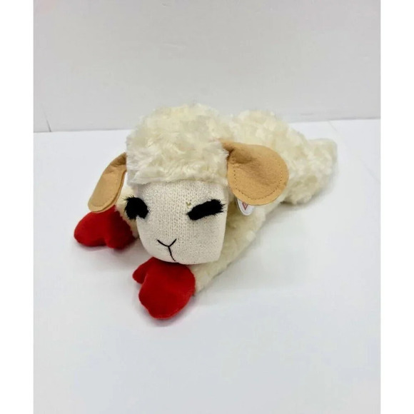 Aurora LambChop Plush New with Tags Sherry Lewis Lamb Stuffed Animal - Picture 1 of 8